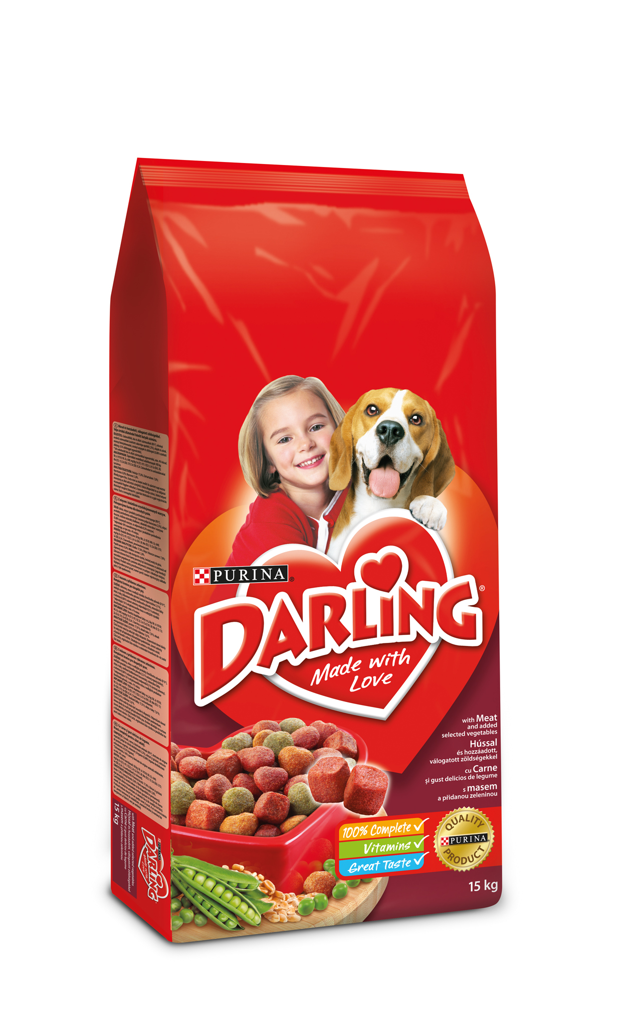 Darlings real dog food top